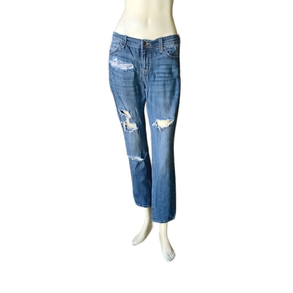 700354.....Eunina Straight leg Jeans Size 11, W30" 26"Inseam  8"Rise - Picture 2 of 6